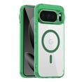 thumbnail image 1 of Allytechgroup Clear Case for Google Pixel 10 /10 Pro, Compatible with Mag-safe Anti-Yellowing Slim Fit Phone Rugged Shockproof Protective Cover Compatible with Google Pixel 10 /10 Pro, Green, 1 of 7