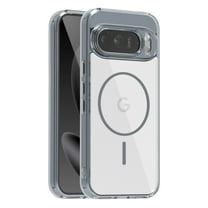 Allytechgroup Clear Case for Google Pixel 10 /10 Pro, Compatible with Magsafe Anti Yellowing Slim Shockproof and Anti-Scratch Protective Magnetic Back Cover for Google Pixel 10 /10 Pro, Gray