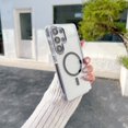 thumbnail image 1 of Allytechgroup Magnetic Back Cover Cell Phone Case for Samsung Galaxy A16 5G, Black, 1 of 10