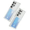 thumbnail image 1 of Allytechgroup Clear Case for Samsung Galaxy S22 Ultra, Wallet Back Cover with Cards Holder Not-Yellowing Bumper Protective Phone Case for Galaxy S22 Ultra, Clear, 1 of 8