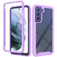 thumbnail image 1 of Allytechgroup Clear Case for Samsung Galaxy S23 FE, Hybrid Rugged TPU PC Back Cover Minimalist Anti-Scratch Anti-Yellow Shockproof Phone Case Cover for Galaxy S23 FE, Purple, 1 of 7