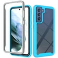 thumbnail image 1 of Allytechgroup Clear Case for Samsung Galaxy S23 Plus, Hybrid Rugged TPU PC Back Cover Minimalist Anti-Scratch Anti-Yellow Shockproof Phone Case Cover for Galaxy S23 Plus, Blue, 1 of 7