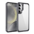 thumbnail image 1 of Allytechgroup Clear Case for Samsung Galaxy S24, Camera with Screen Saver All-inclusive Design  Anti Yellowing Slim Shockproof Protective Back Cover for Samsung Galaxy S24, Gray, 1 of 8