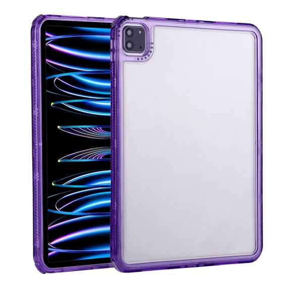 Allytechgroup Clear Case for iPad Pro 10.5, Slim Hard PC Case Anti Yellowing Full Body Protection Shockproof and Anti-Scratch for iPad Air 3 10.5 Case 2019,iPad Pro 10.5 Case 2017, Purple