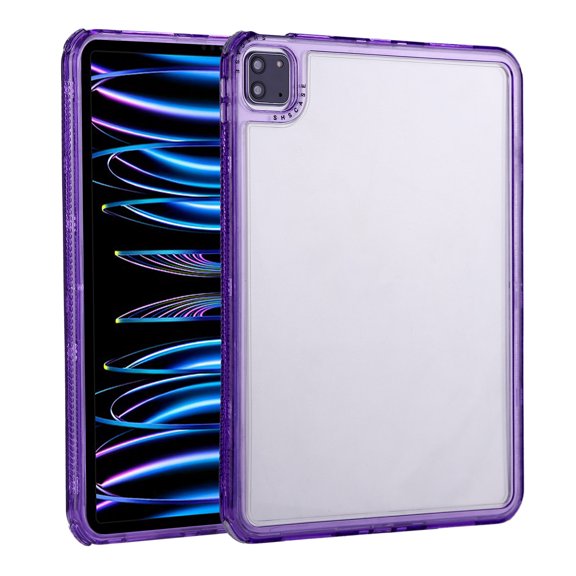 Allytechgroup Clear Case for iPad Pro 10.5, Slim Hard PC Case Anti Yellowing Full Body Protection Shockproof and Anti-Scratch for iPad Air 3 10.5 Case 2019,iPad Pro 10.5 Case 2017, Purple