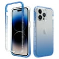 thumbnail image 1 of Allytechgroup Clear Case for iPhone 16 Pro Max [No Screen Protector], Slim Fit Anti Yellowing Shockproof and Anti-Scratch Protective for iPhone 16 Pro Max Women Girls, Blue, 1 of 5