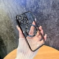 thumbnail image 1 of Allytechgroup Clear Magnetic Case for Apple iPhone 16 Plus, Compatible with Magsafe Anti-Scratch Not-Yellowing Bumper Shockproof Slim Cover for iPhone 16 Plus, Black, 1 of 6