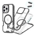 thumbnail image 1 of Allytechgroup Clear Phone Case for Apple iPhone 14 Pro Max, Shockproof TPU & PC iPhone 14 Pro Max Cover Anti-Scratch Transparent iPhone 14 Pro Max Case Compatible with MagSafe Accessories,Clearblack, 1 of 5