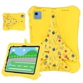 thumbnail image 1 of Allytechgroup Colorful Airplane Kids Case for Apple iPad Pro 11 Inch All Generations 2018/2020/2021/2022 1st 2nd 3rd 4th Gen, EVA Lightweight Shockproof Bumper Anti-Scratch Kids Friendly Stand,Yellow, 1 of 12