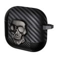 thumbnail image 1 of Allytechgroup Compatible with AirPods 3rd Gen (2021) (USB-C), Compatible with MagSafe Support Wireless Charging Drop Protection Cover with Lanyard Magnetic Lid Lock for Men, Silver, 1 of 9