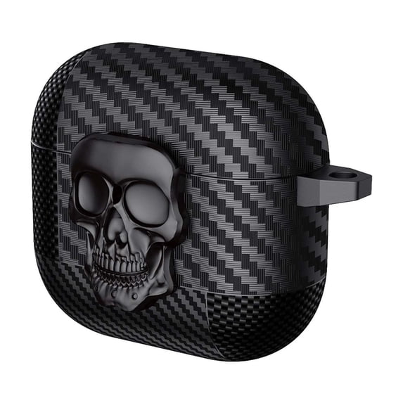 Allytechgroup Compatible with Airpods Pro (2019) (USB-C), Compatible with MagSafe Support Wireless Charging Drop Protection Cover with Lanyard Magnetic Lid Lock for Men, Black