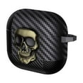 thumbnail image 1 of Allytechgroup Compatible with Airpods Pro (2019) (USB-C), Compatible with MagSafe Support Wireless Charging Drop Protection Cover with Lanyard Magnetic Lid Lock for Men, Copper, 1 of 9