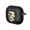 thumbnail image 1 of Allytechgroup Compatible with Airpods Pro (2019) (USB-C), Compatible with MagSafe Support Wireless Charging Drop Protection Cover with Lanyard Magnetic Lid Lock for Men, Gold, 1 of 9