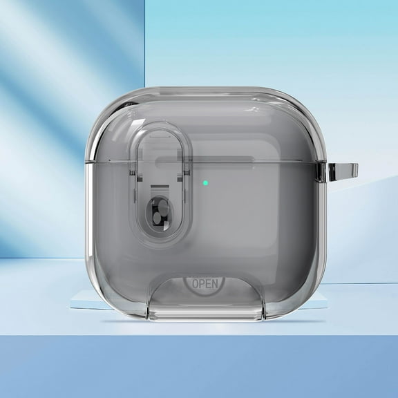 Allytechgroup Compatible with Airpods Pro 2nd Gen (2022) Case (2024) (USB-C), Compatible with MagSafe, Military Grade Drop Protection Cover with keychain Anti-Yellowing for Women Men, Black