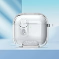 thumbnail image 1 of Allytechgroup for AirPods 4 Case, Compatible with AirPods 4th Generation Case (2024) (USB-C), Compatible with MagSafe, Drop Protection Cover with keychain Anti-Yellowing for Women Men, Clean, 1 of 6