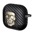 thumbnail image 1 of Allytechgroup Compatible with Airpods Pro 2nd Gen (2022) (USB-C), Compatible with MagSafe Support Wireless Charging Drop Protection Cover with Lanyard Magnetic Lid Lock for Men, Gold, 1 of 9