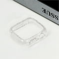 thumbnail image 1 of Allytechgroup Compatible with Apple Watch Series 6/5/4/SE 44mm Case 2024, Ultra-Thin Protective Cover Frame [NO Screen Protector] for iWatch Series 6/5/4/SE 44mm, Clear, 1 of 7