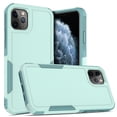 thumbnail image 1 of Allytechgroup Compatible for Apple iPhone 12 Pro / 12 6.1", Rugged Shockproof Military Grade Protection Dual Layers Hard PC TPU Phone Case for iPhone 12 Pro / iPhone 12 6.1", Mint, 1 of 5