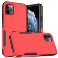 thumbnail image 1 of Allytechgroup Compatible for Apple iPhone 12 Pro / 12 6.1", Rugged Shockproof Military Grade Protection Dual Layers Hard PC TPU Phone Case for iPhone 12 Pro / iPhone 12 6.1", Red, 1 of 5