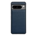 thumbnail image 1 of Allytechgroup Compatible with Google Pixel 6 Case, PU Leather Slim Fit for Women Men Shockproof Protective Back Cover Phone Case for Google Pixel 6, Darkblue, 1 of 8