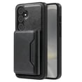 thumbnail image 1 of Allytechgroup Compatible with Magsafe 2 in 1 Detachable Samsung Galaxy S22 Wallet Case, PU Leather RFID Blocking Flip Kickstand with Card Holder for Samsung Galaxy S22, Black, 1 of 8