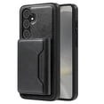 thumbnail image 1 of Allytechgroup Compatible with Magsafe 2 in 1 Detachable Samsung Galaxy S23 Wallet Case, PU Leather RFID Blocking Flip Kickstand with Card Holder for Samsung Galaxy S23, Black, 1 of 8