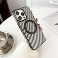 thumbnail image 1 of Allytechgroup Compatible Magsafe Phone Case for Apple iPhone 13 Pro Max, Carbon Fiber Hard Shell Anti-Scratch Wireless Charging Support Slim Fit Cover Case for Women Men, Black, 1 of 8