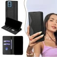 thumbnail image 1 of Allytechgroup Compatible with Moto G Power 5G 2024 with Card Holder, RFID Blocking PU Leather Flip Wallet Phone Case with Stand Shockproof Back Cover for Moto G Power 5G 2024, Black, 1 of 8