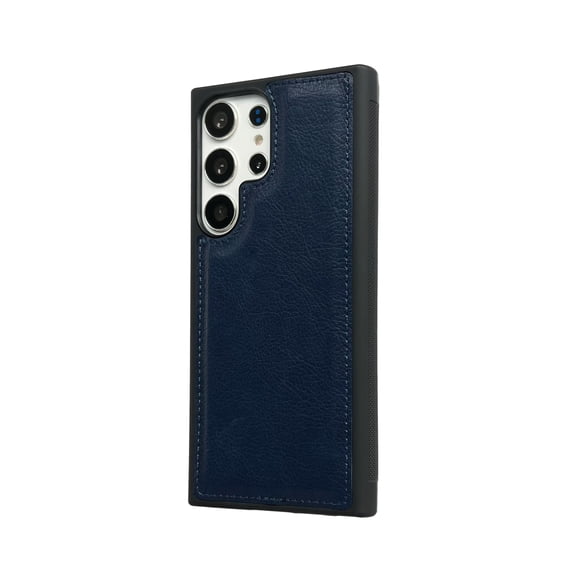 Allytechgroup Compatible with Samsung Galaxy A54 5G Case, PU Leather Slim Fit for Women Men Shockproof Protective Back Cover Phone Case for Samsung Galaxy A54 5G, Darkblue
