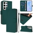 thumbnail image 1 of Allytechgroup Compatible with Samsung Galaxy S20 Ultra Wallet Case, Credit Card Holder PU Leather Flip Kickstand Protective Shockproof Cover Women Men for Samsung Galaxy S20 Ultra, Darkgreen, 1 of 8