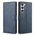 thumbnail image 1 of Allytechgroup Compatible with Samsung Galaxy S22 Wallet Case, PU Leather Flip Case with Card Holders RFID Blocking Shockproof Protective Phone Cover for Women Men, Blue, 1 of 9