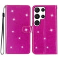 thumbnail image 1 of Allytechgroup Compatible with Samsung Galaxy S23 Ultra Case with Credit Card Slot, Slim Fit Flip Wallet Case with Lanyard Kickstand Shockproof Protective Back Cover for Women Girls, Rose, 1 of 7