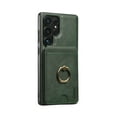 thumbnail image 1 of Allytechgroup Compatible with Samsung Galaxy S23 Ultra Wallet Case with Credit Card Slot, Detachable Cards Holder Support Wireless Charging Military Grade Drop Protection for Women Men, Green, 1 of 6