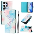 thumbnail image 1 of Allytechgroup Compatible with Samsung Galaxy S26 Ultra Wallet Case, Bulit-in Lanyard Credit Card Holder PU Leather Flip Kickstand Protective Shockproof Cover for Samsung Galaxy S26 Ultra, T, 1 of 15