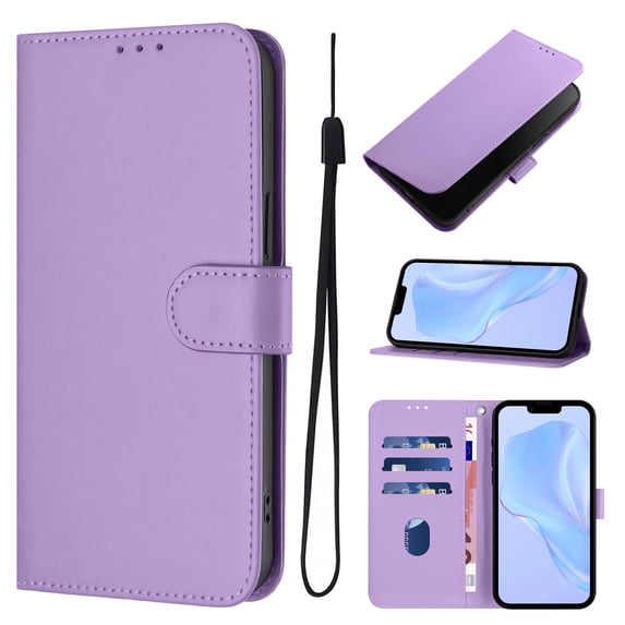 Allytechgroup Compatible with iPhone 11 Pro Wallet Case, Credit Card Holder PU Leather Flip Kickstand Protective Shockproof Cover Women Men for iPhone 11 Pro, Lavender