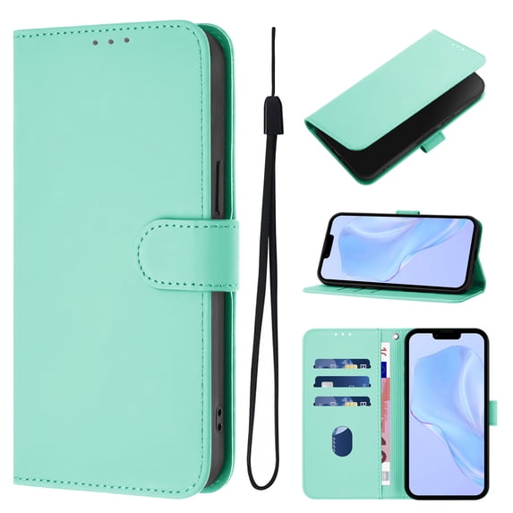 Allytechgroup Compatible with iPhone 11 Pro Wallet Case, Credit Card Holder PU Leather Flip Kickstand Protective Shockproof Cover Women Men for iPhone 11 Pro, Mint