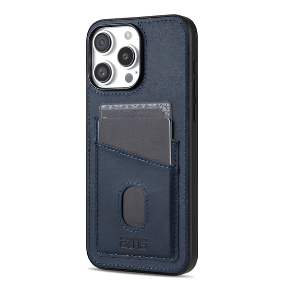 Allytechgroup Compatible with iPhone 11 Wallet Case with Credit Card Slot, PU Leather Slim Wallet Phone Case for Women Men Military Grade Drop Protection for iPhone 11, Blue