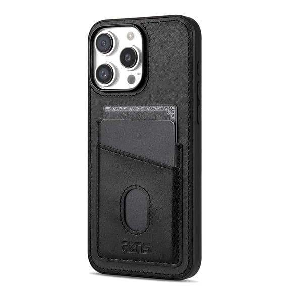 Allytechgroup Compatible with iPhone 13 Pro Wallet Case with Credit Card Slot, PU Leather Slim Wallet Phone Case for Women Men Military Grade Drop Protection for iPhone 13 Pro, Black