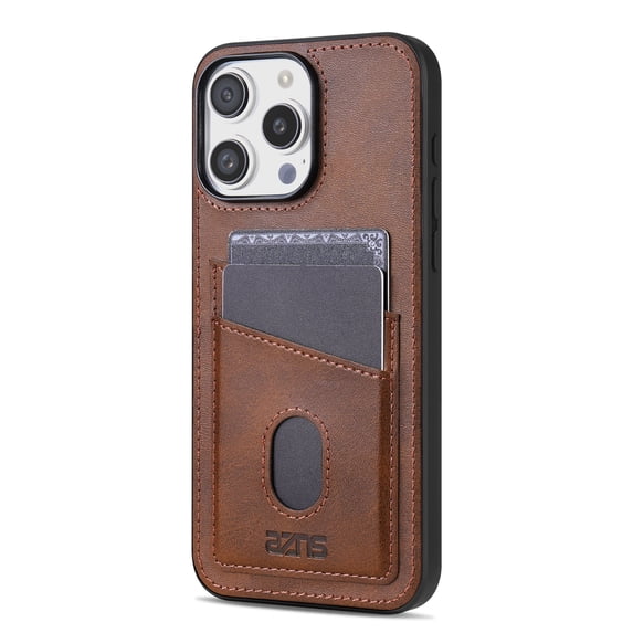 Allytechgroup Compatible with iPhone 13 Pro Wallet Case with Credit Card Slot, PU Leather Slim Wallet Phone Case for Women Men Military Grade Drop Protection for iPhone 13 Pro, Brown