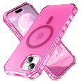thumbnail image 1 of Allytechgroup Compatible with iPhone 14 Plus Case for Women Girls, Compatible with Magsafe Slim Phone Case Shockproof Magnetic Back Cover for iPhone 14 Plus, Rose, 1 of 6