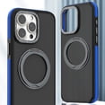 thumbnail image 1 of Allytechgroup Compatible with iPhone 16 Case, 360° Rotatable Ring Holder Camera & Screen Protection Military Grade Drop Protection Shockproof Cover for iPhone 16 Case, Blue, 1 of 8