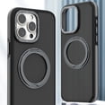 thumbnail image 1 of Allytechgroup Compatible with iPhone 16 Case, 360° Rotatable Ring Holder Camera & Screen Protection Military Grade Drop Protection Shockproof Cover for iPhone 16 Case, Gray, 1 of 8