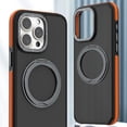 thumbnail image 1 of Allytechgroup Compatible with iPhone 16 Case, 360° Rotatable Ring Holder Camera & Screen Protection Military Grade Drop Protection Shockproof Cover for iPhone 16 Case, Orange, 1 of 8