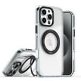 thumbnail image 1 of Allytechgroup Compatible with iPhone 16 Plus Case, [1X Screen Protector] Built-in 360°Rotate Ring Stand, Military-Grade Protective Case For iPhone 16 Plus, Black, 1 of 7