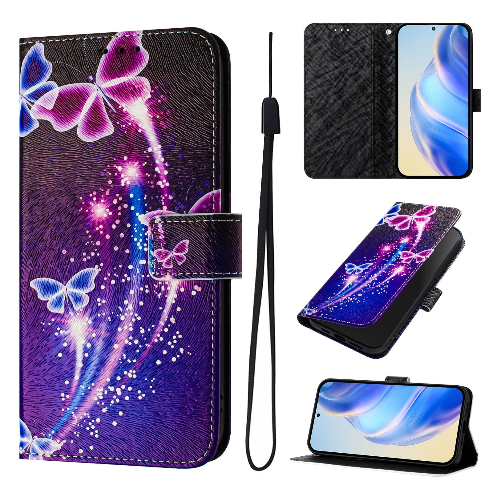 Allytechgroup Compatible with iPhone 16 Plus Wallet Case, Credit Card