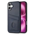 thumbnail image 1 of Allytechgroup Compatible with iPhone 16 Wallet Case with Credit Card Slot, PU Leather Slim Wallet Phone Case for Women Men Military Grade Drop Protection for iPhone 16, Blue, 1 of 8