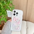 thumbnail image 1 of Allytechgroup Compatible with iPhone 17 Pro Case, Clear Shockproof Soft Cover Butterfly Printed Design Soft TPU Protective Case with Air Cushion Corners for iPhone 17 Pro Women Girls, White, 1 of 7