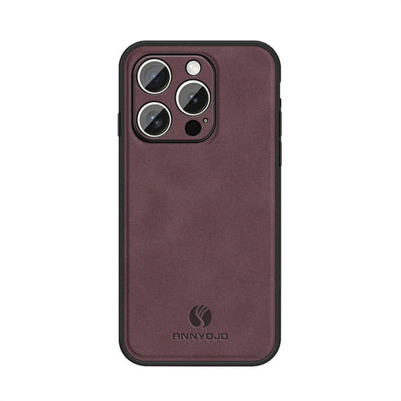 Allytechgroup Compatible with iPhone 11 Case, PU Leather Shockproof Full Body Protective Cover Phone Cases for iPhone 11, Winered