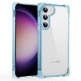 thumbnail image 1 of Allytechgroup Crystal Clear Case for Samsung Galaxy Note 20, Support Wireless Charging Military Grade Drop Protection Non-Yellowing Anti-Fingerprint Protective Cover Case, Blue, 1 of 7