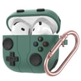 thumbnail image 1 of Allytechgroup Cute Case for Apple Airpods Pro 1st Generation 2019, Shockproof & Dustproof Earpods Case with Keychain, Soft Silicone Protective Cover Compatible with Apple Airpods Pro (2019),Green, 1 of 7